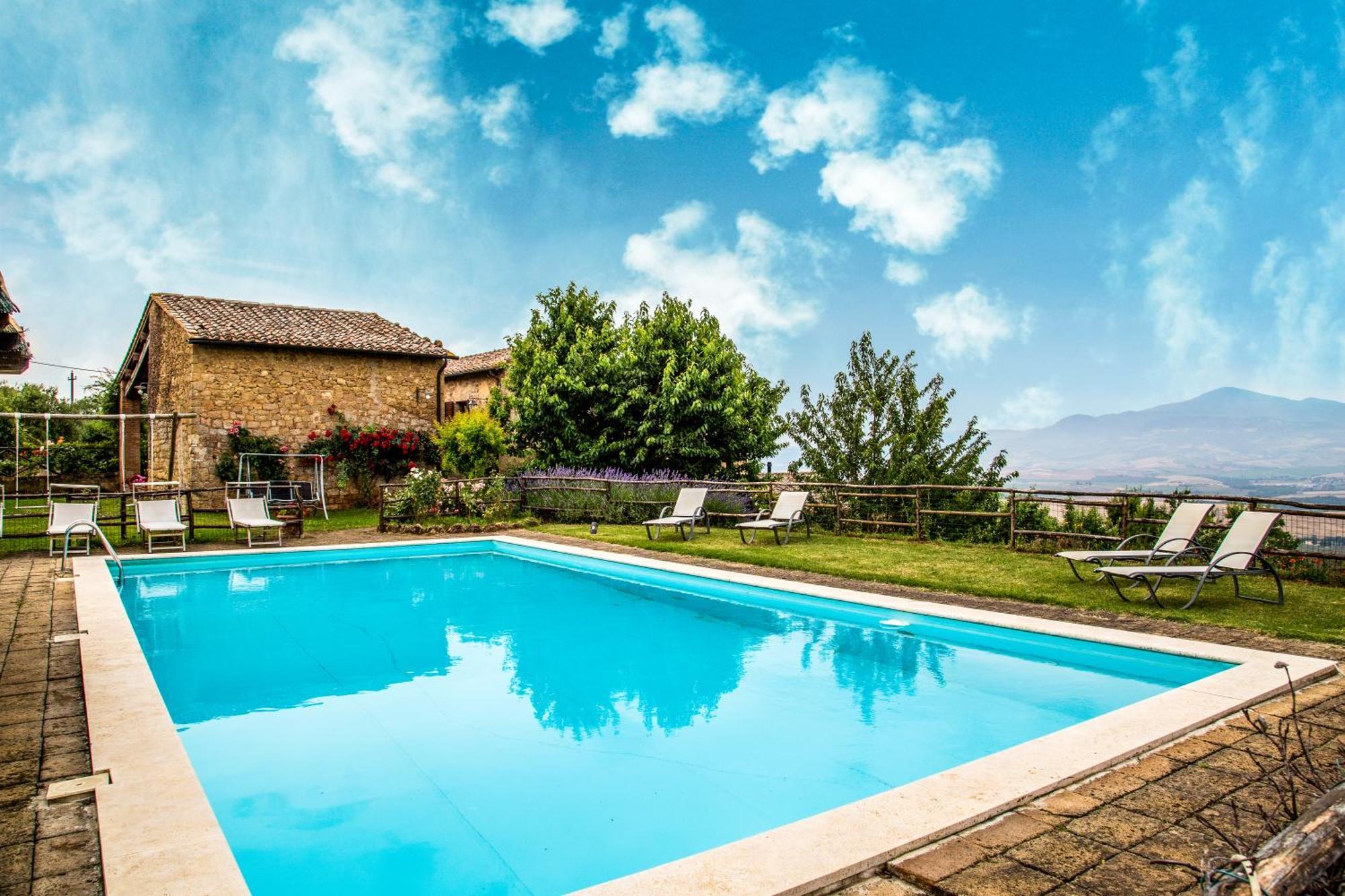 Fonte Senesi Casale In Val D'Orcia Βίλα Monticchiello Εξωτερικό φωτογραφία